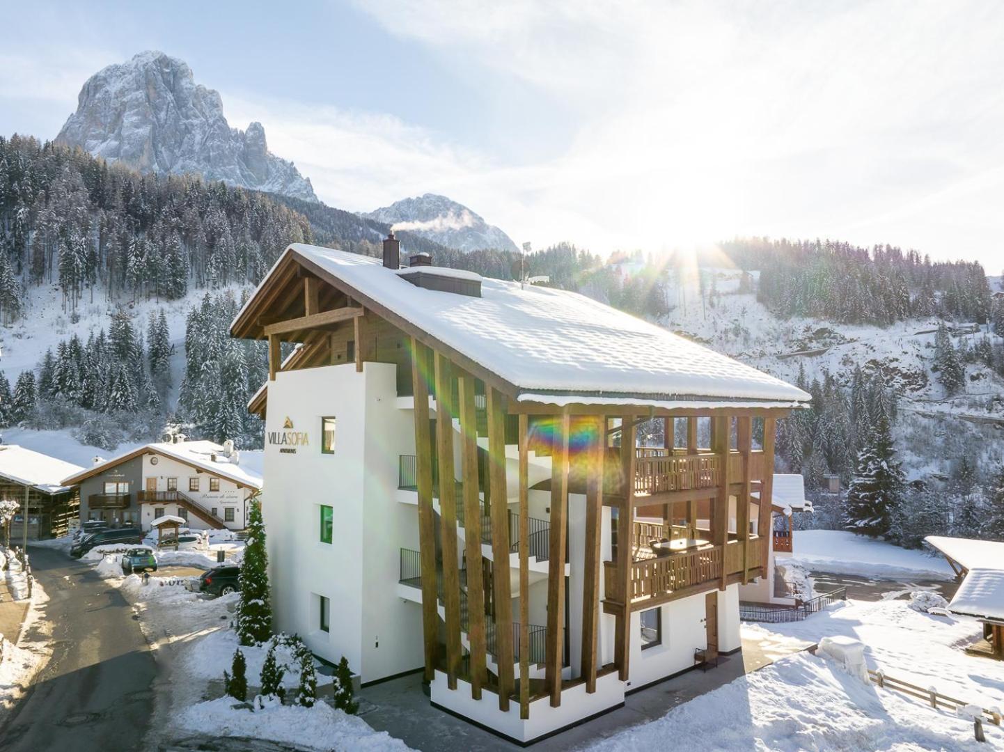 Apartments Villa Sofia Santa Cristina Val Gardena Exterior foto